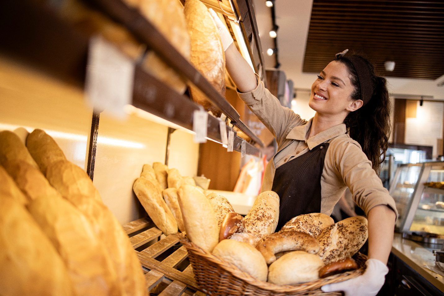 bakery display lighting